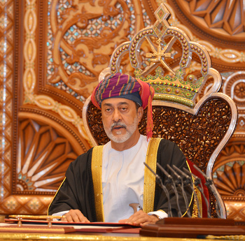 Su Majestad el Sultán Haitham bin Tarik