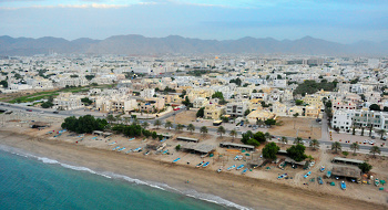 شاطيء العذيبة - محافظة مسقط