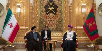 陛下はイラン大統領を迎えられる