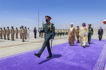 2021年7月における姉妹国サウジアラビア王国への訪問