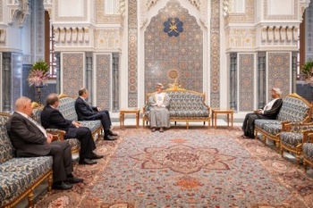スルタン陛下は、ロシアの外務大臣を迎えられました。