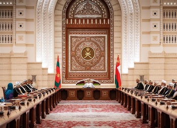 Reunión del Consejo de Ministros en el Palacio Al Baraka el 11 de enero de 2021