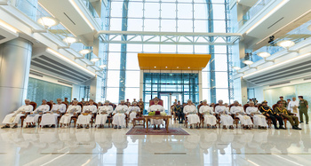 HM The Sultan Visits Medical City for Military and Security Services, Inaugurate Hospital