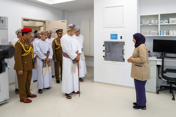 HM The Sultan Visits Medical City for Military and Security Services, Inaugurate Hospital