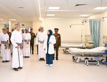HM The Sultan Visits Medical City for Military and Security Services, Inaugurate Hospital