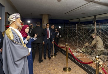HM the Sultans Visit to the Democratic Republic of Algeria
