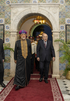 HM the Sultans Visit to the Democratic Republic of Algeria