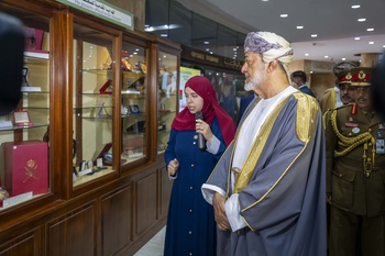 HM the Sultans Visit to the Democratic Republic of Algeria