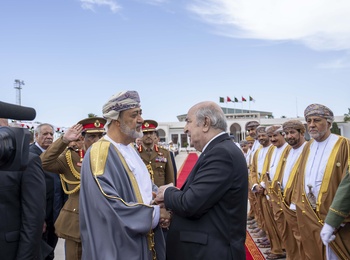 HM the Sultans Visit to the Democratic Republic of Algeria