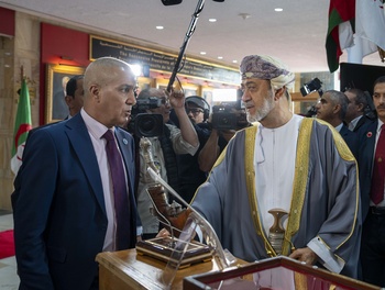 HM the Sultans Visit to the Democratic Republic of Algeria
