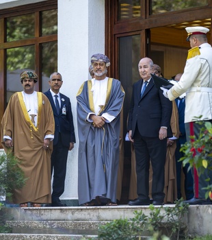 HM the Sultans Visit to the Democratic Republic of Algeria