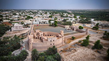 Das Fort von Jalaan Bani Bu Hassan