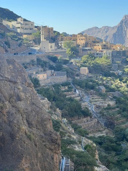 Village d’Al Qasha‘ dans la wilaya de Al Jabal Al Akhdar