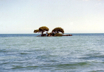 Una de las islas cerca de Mahout 