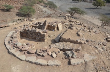 Sitio arqueológico de Dahwa – wilaya de Saham	