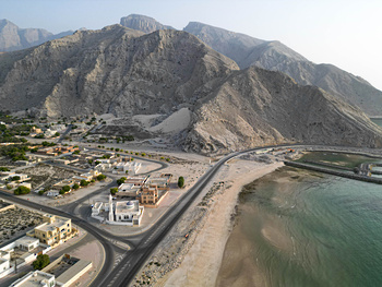 Pueblo de Ghumda en la wilaya de Bukha