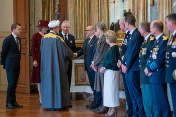 Visita de Su Majestad el Sultán al Reino de Bélgica