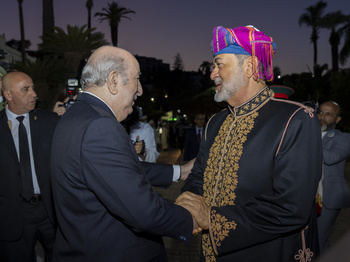 Visita de Su Majestad el Sultán al Estado Democrático de Argelia