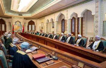 Reunión del Consejo de Ministros en el Palacio Al Baraka, el 1 de enero de 2025