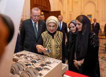 Su Majestad el Sultán recibe al Presidente de la República de Türkiye el 22 de octubre de 2025
