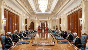 Su Majestad el Sultán preside la reunión del Consejo de Ministros en el Palacio Al Ma’moura, 16/10/2025