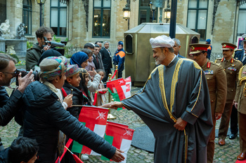 Visita de Su Majestad el Sultán al Reino de Bélgica