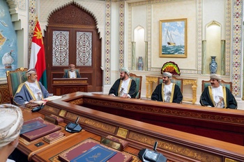 Reunión del Consejo de Ministros en el Palacio Al Baraka el 1 de septiembre de 2024