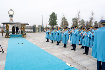 Visita de Su Majestad el Sultán a la República de Turquía