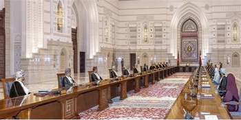 Reunión del Consejo de Ministros en el Palacio Al Baraka el 15 de diciembre de 2020 