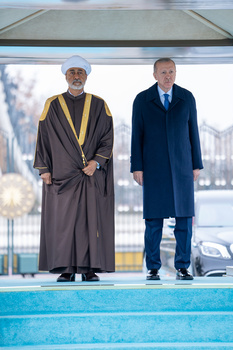 Visita de Su Majestad el Sultán a la República de Turquía
