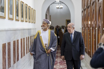 Visita de Su Majestad el Sultán al Estado Democrático de Argelia