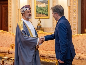 HM The Sultan receives the Vice Chancellor and German Minister for Economic Affairs and Climate Action