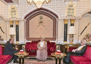 HM The Sultan receives the Minister of Foreign Affairs of the Arab Republic of Egypt