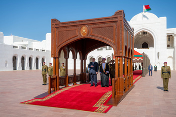 Sa Majesté le Sultan reçoit Son Excellence le Président Alexandre Loukachenko, Président de la République du Bélarus