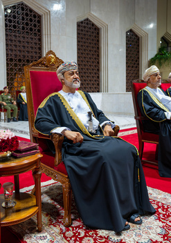 HM The Sultan bestows his royal patronage on the student festival “Oman’s Renewed Renaissance”