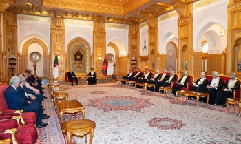Sa Majesté le Sultan reçoit le Président de la République algérienne démocratique et populaire