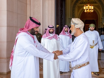 Su Majestad el Sultán recibe al Príncipe Heredero de Arabia Saudita — 12/09/2023