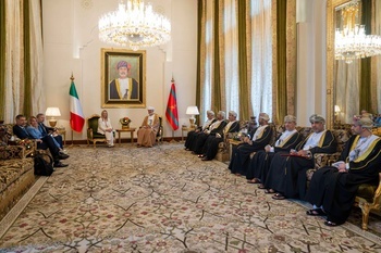 陛下スルタン大御尊はイタリアの首相と会談 – 2025年12月3日