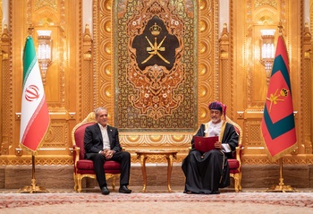 Sa Majesté le Sultan reçoit le Président iranien