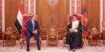Sa Majesté le Sultan Haitham reçoit Son Excellence le Président Abdel Fattah Al Sissi, Président de la République arabe d’Égypte