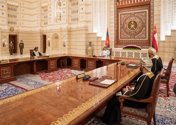 Réunion du Conseil des ministres au Palais Al Baraka le 11/01/ 2021