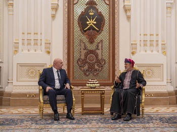 Sa Majesté le Sultan reçoit le Président libanais
