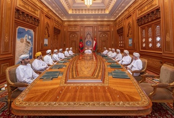 Sa Majesté le Sultan reçoit le président et les membres du Bureau du Conseil de la Choura