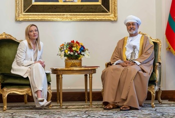 Sa Majesté le Sultan rencontre la Première ministre italienne le 03/12/2025