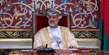 Réunion du Conseil des ministres au palais d’Al Hosn, dans la wilaya de Salalah, au gouvernorat du Dhofar, le 17/11/2022