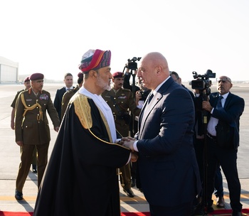 Sa Majesté le Sultan reçoit le Président libanais