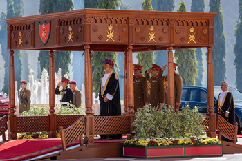 Sa Majesté le Sultan ouvre la première session annuelle de la 8e période du Conseil d’Oman 14/2/2023