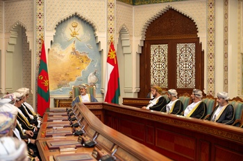 Réunion du Conseil des ministres au palais Al Baraka, le 01/01/2025
