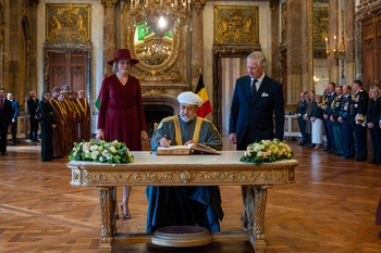 Visite de Sa Majesté le Sultan au Royaume de Belgique