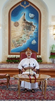 Sa Majesté le Sultan rencontre les cheikhs des wilayas du gouvernorat de Dhofar